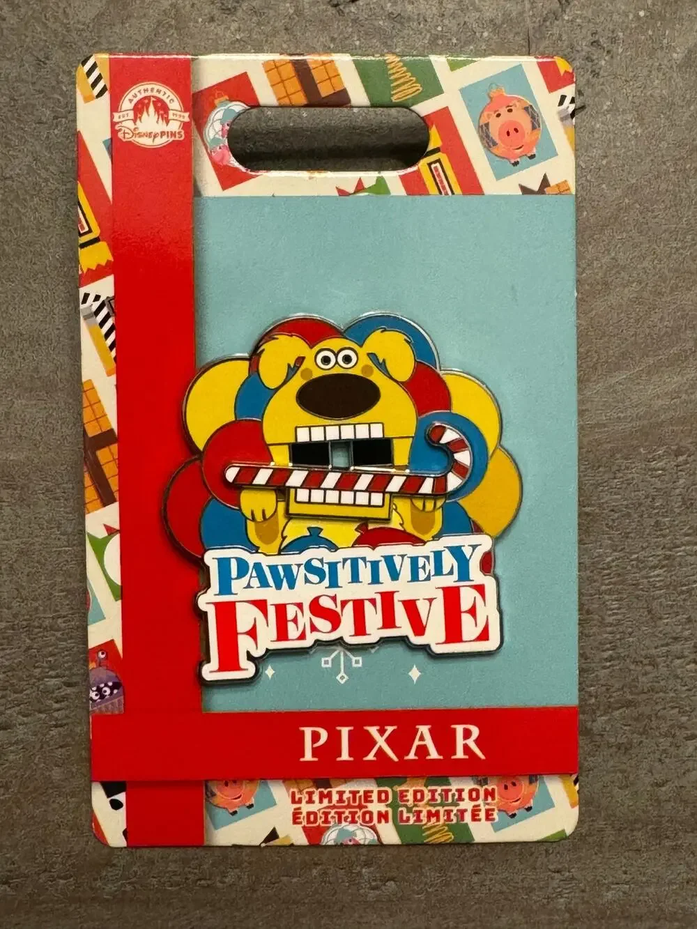 Disney Dug from Up Nutcraker Pawsitively Festive Artist Proof LE 4500 Pin